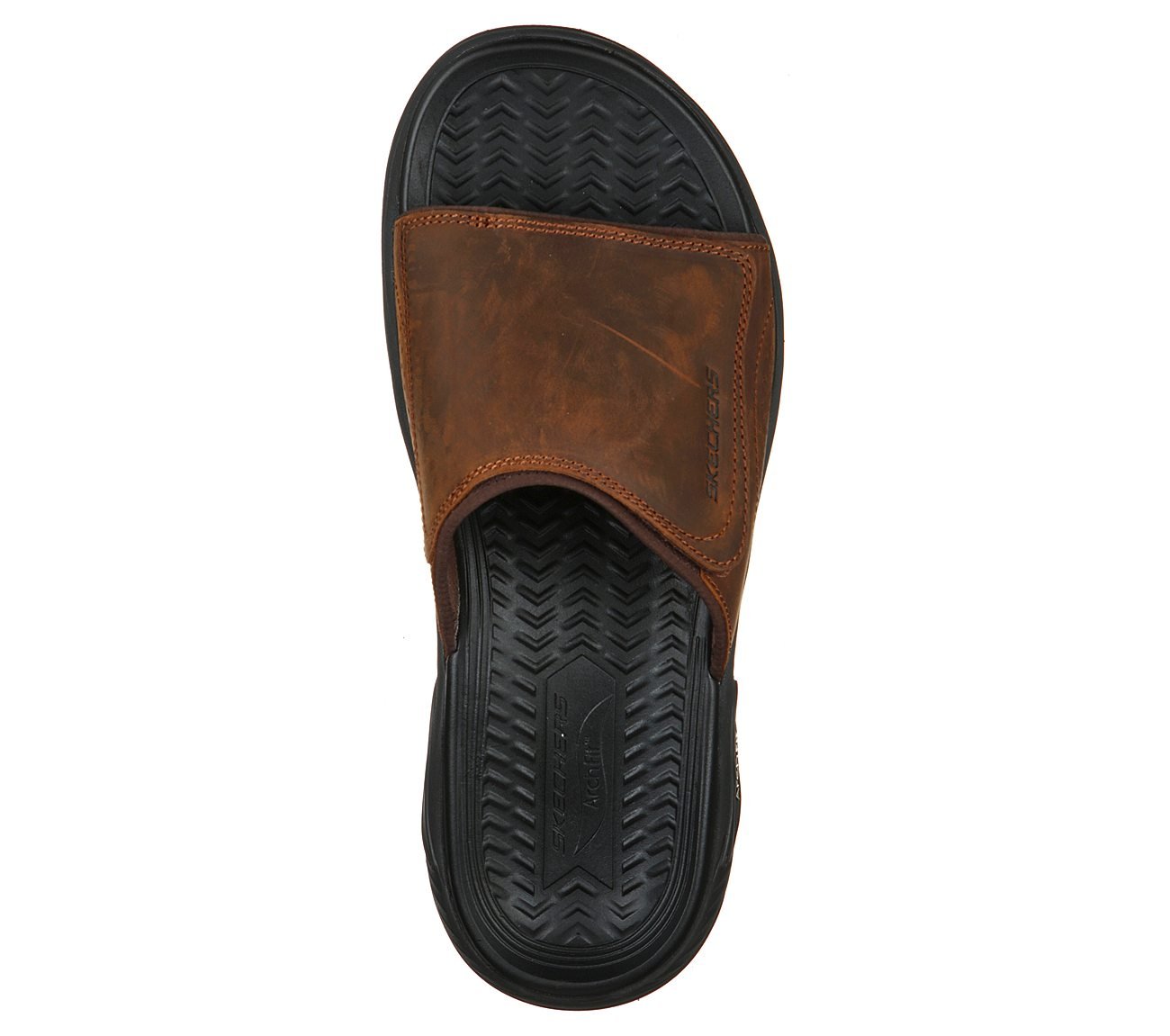 ARCH FIT MOTLEY SD - REVELO, DARK BROWN Footwear Top View