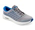 GO RUN HYPER BURST - HAPTIC R, GREY/BLUE Footwear Lateral View