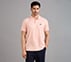 COMFORT FIT POLO, NATURAL/LIGHT PINK Apparels Lateral View