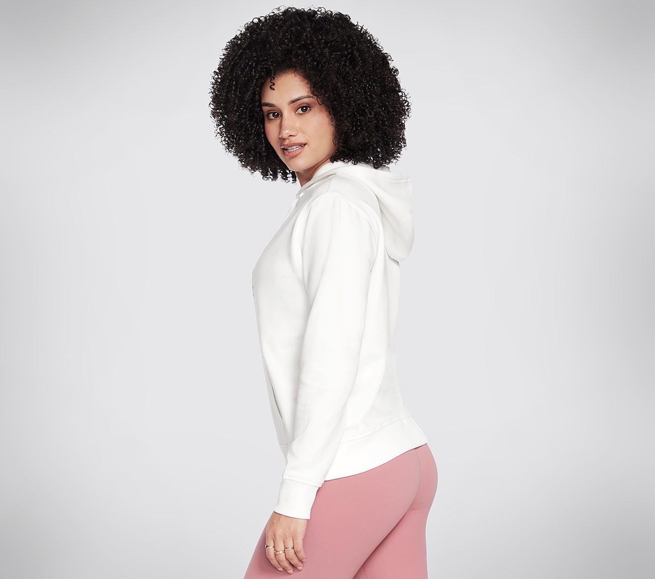  SKECHERS MAGNOLIA DREAMS PO, WHITE/SILVER Apparel Bottom View