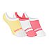 3PK WOMENS PLAIN NON TERRY LI, YELLOW/PINK Accessories Lateral View