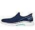 GO WALK 7 - MIA, NAVY/AQUA Footwear Left View