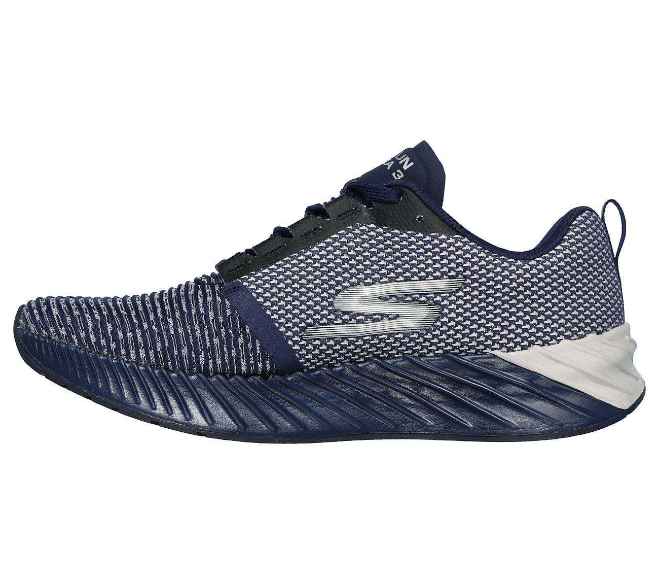 GO RUN FORZA 3 -, NNNAVY Footwear Left View