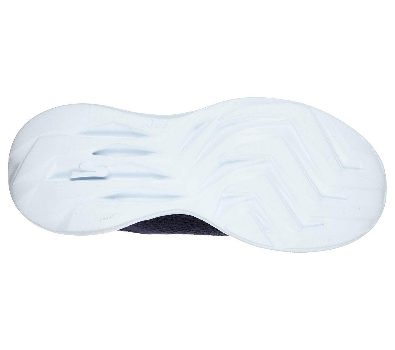 GO RUN FAST-GLIDE, NAVY/HOT PINK Footwear Bottom View