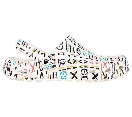 ARCHFIT FOOTSTEPS-BOHO KITTIE, WHITE/MULTI Footwear Right View