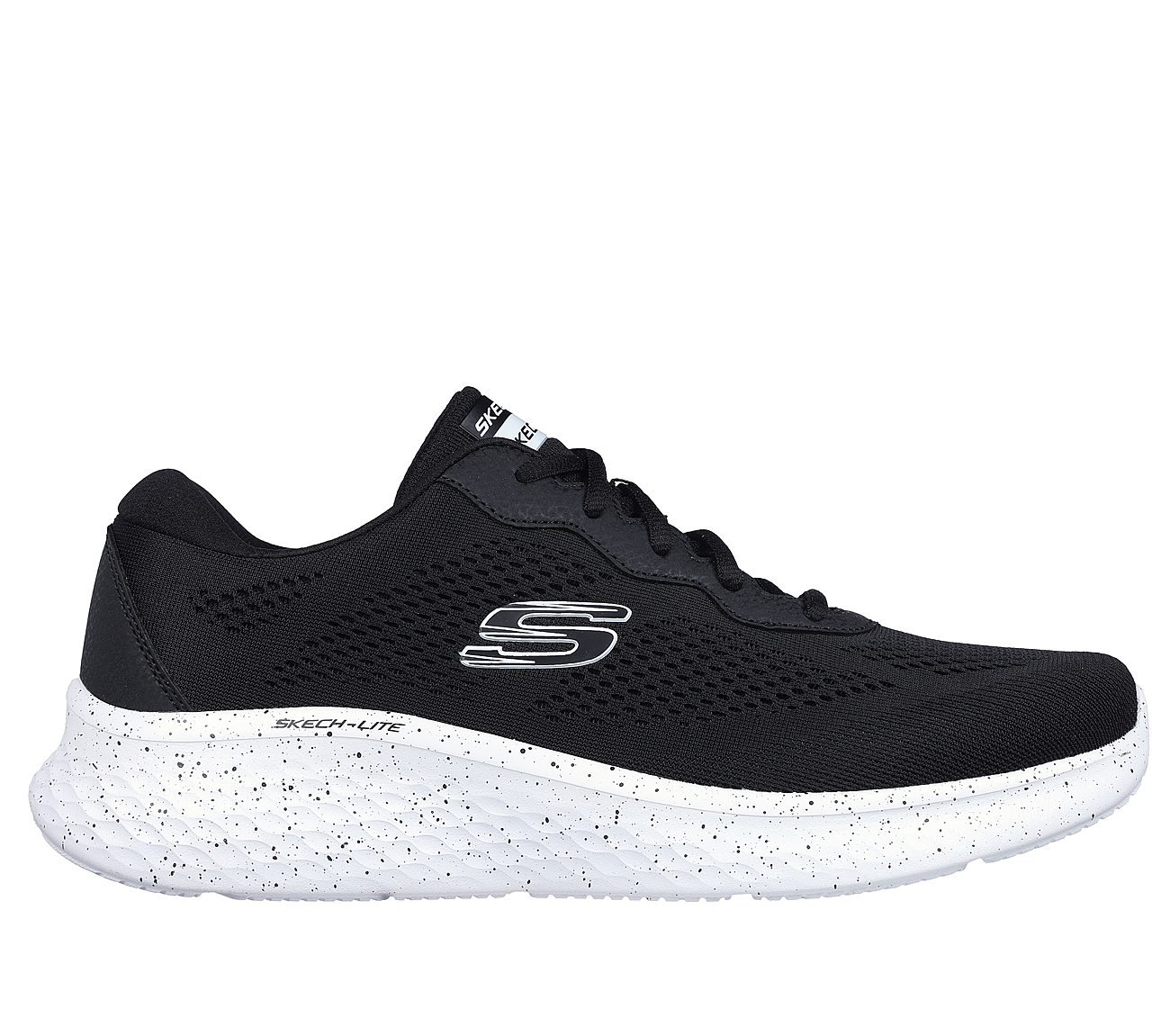 SKECH-LITE PRO - BROADSIDE, BLACK/WHITE Footwear Lateral View