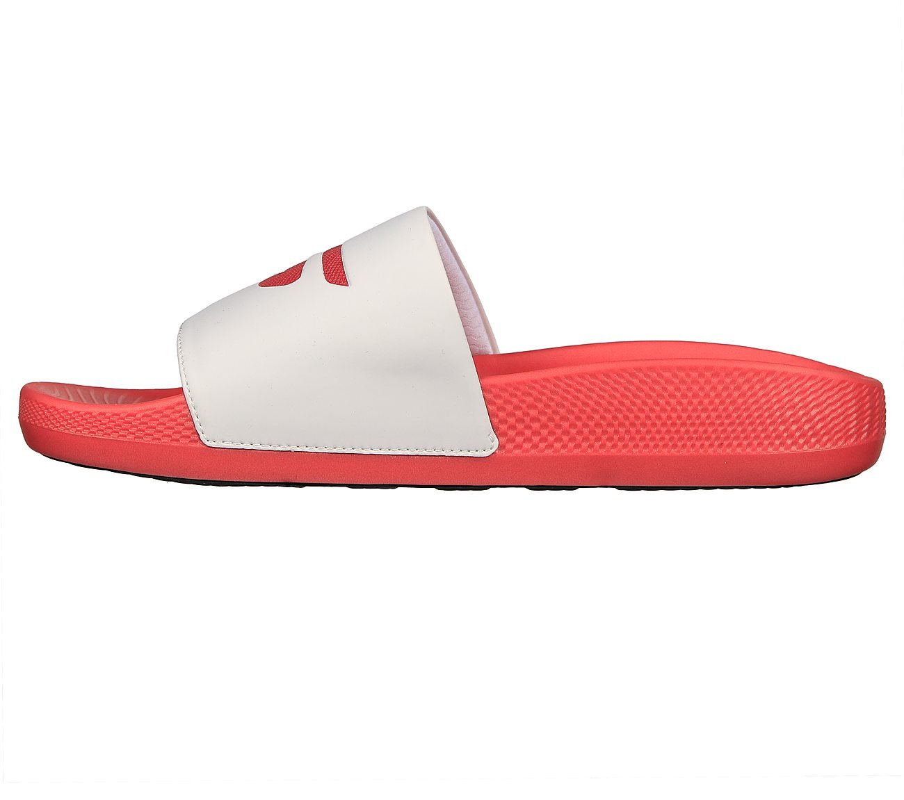 HYPER SLIDE - DERIVER, WHITE/RED Footwear Left View