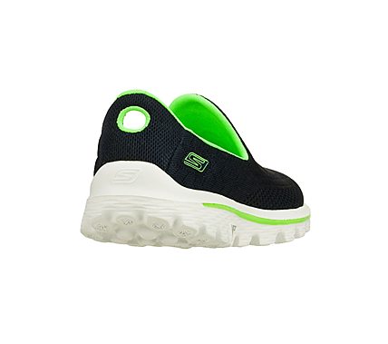 GO WALK 2 - HYPER, NAVY/GREEN Footwear Top View