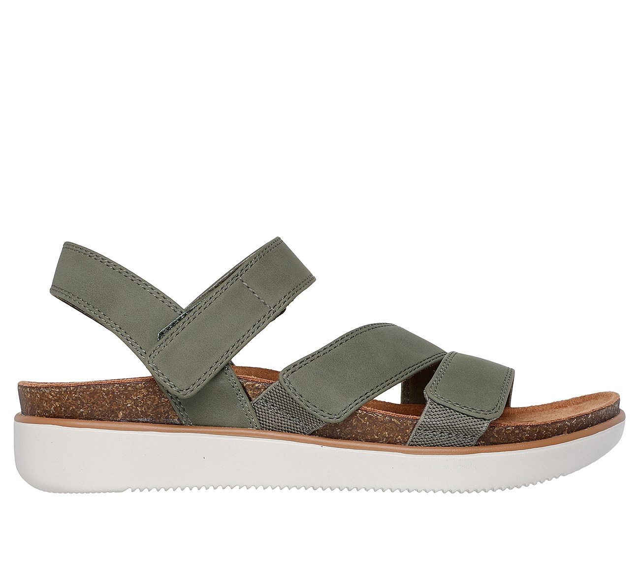 LIFTED COMFORT, OOLIVE Footwear Lateral View