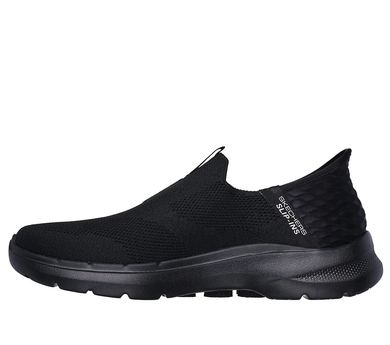Skechers Slip-ins: GO WALK 6 - Easy On, BBLACK Footwear Left View