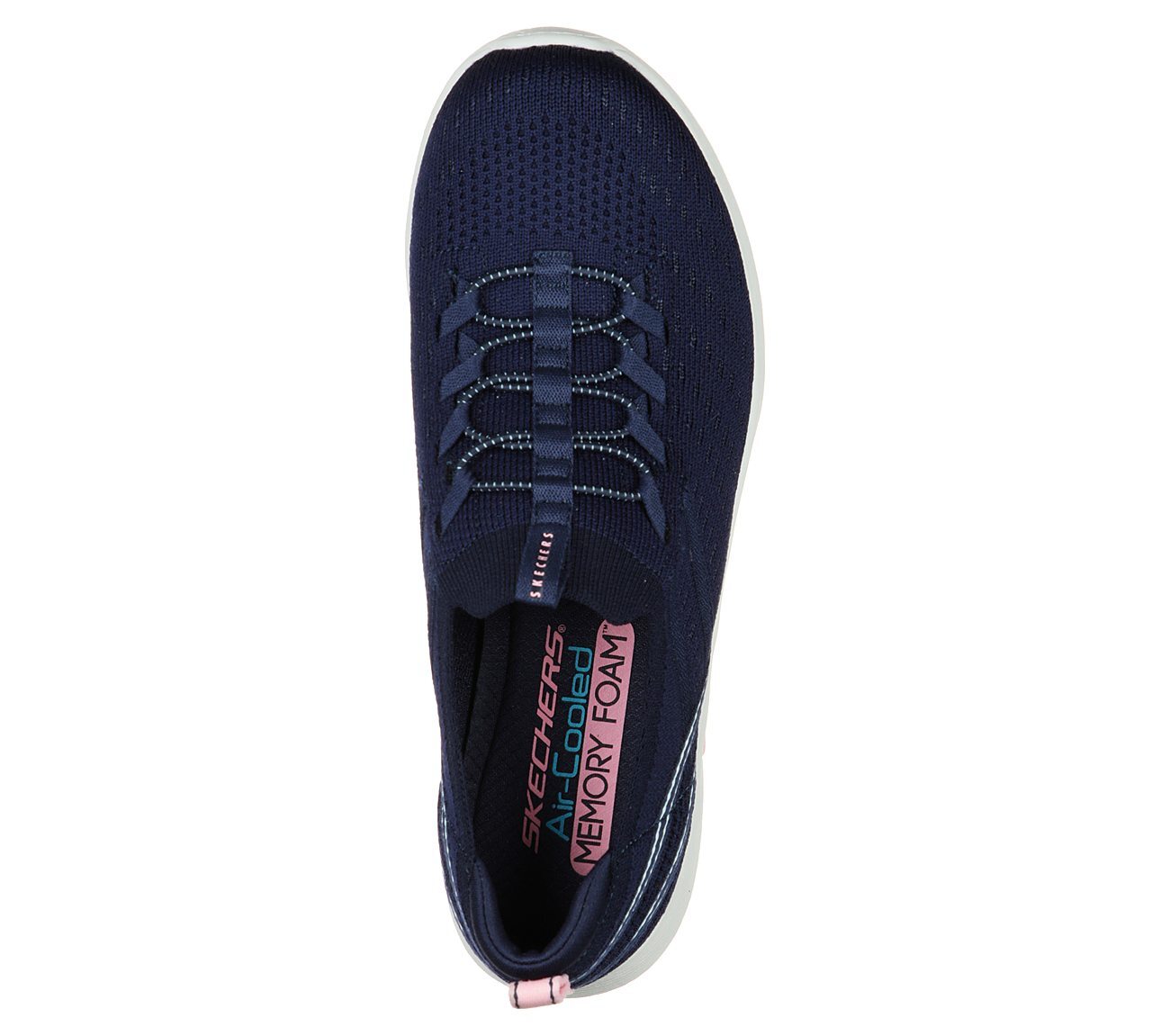 ESLA - EVERY MOVE, NAVY/PINK Footwear Top View