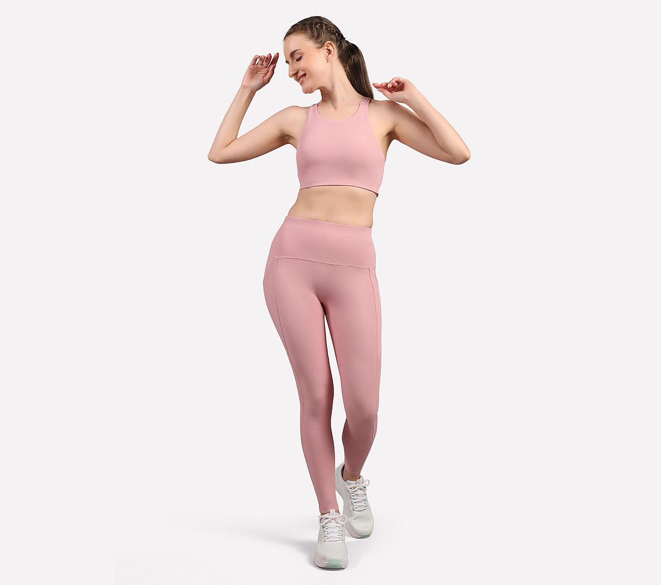 VERTICAL PATTERN PANT, WHITE/PINK/MINT