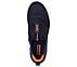 GO WALK 6, NAVY/ORANGE Footwear Top View