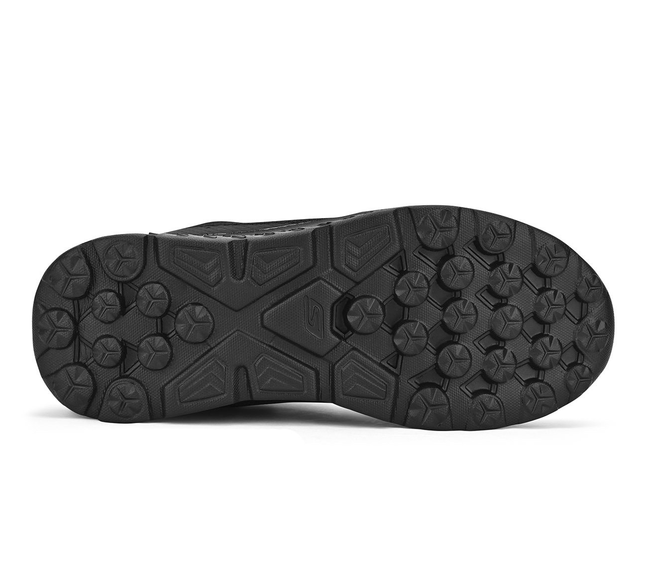GO RUN 400, BBLACK Footwear Bottom View
