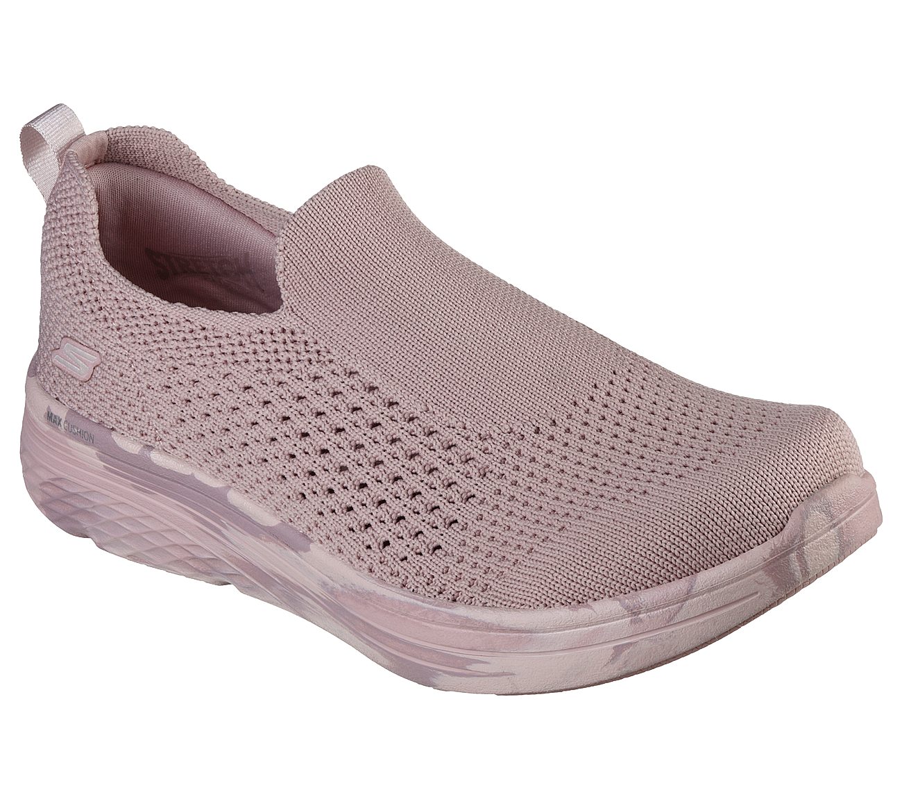 MAX CUSHIONING LITE-LOVESTRUC, MMAUVE Footwear Lateral View