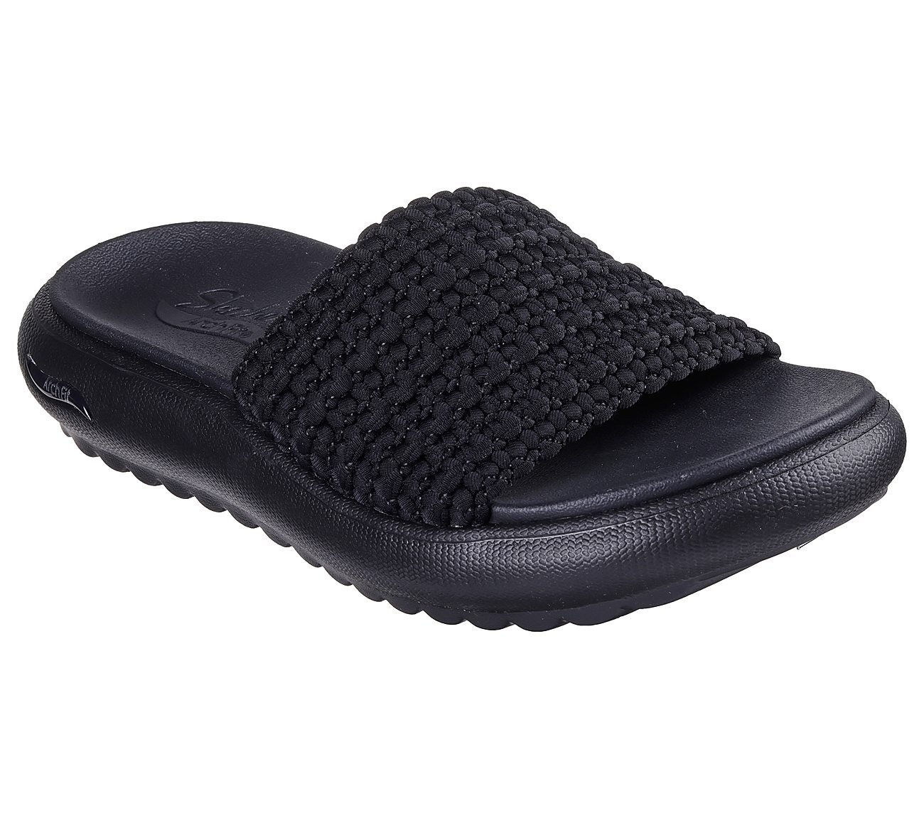 ARCH FIT CLOUD-OH SHE PRETTY, BBLACK Footwear Right View
