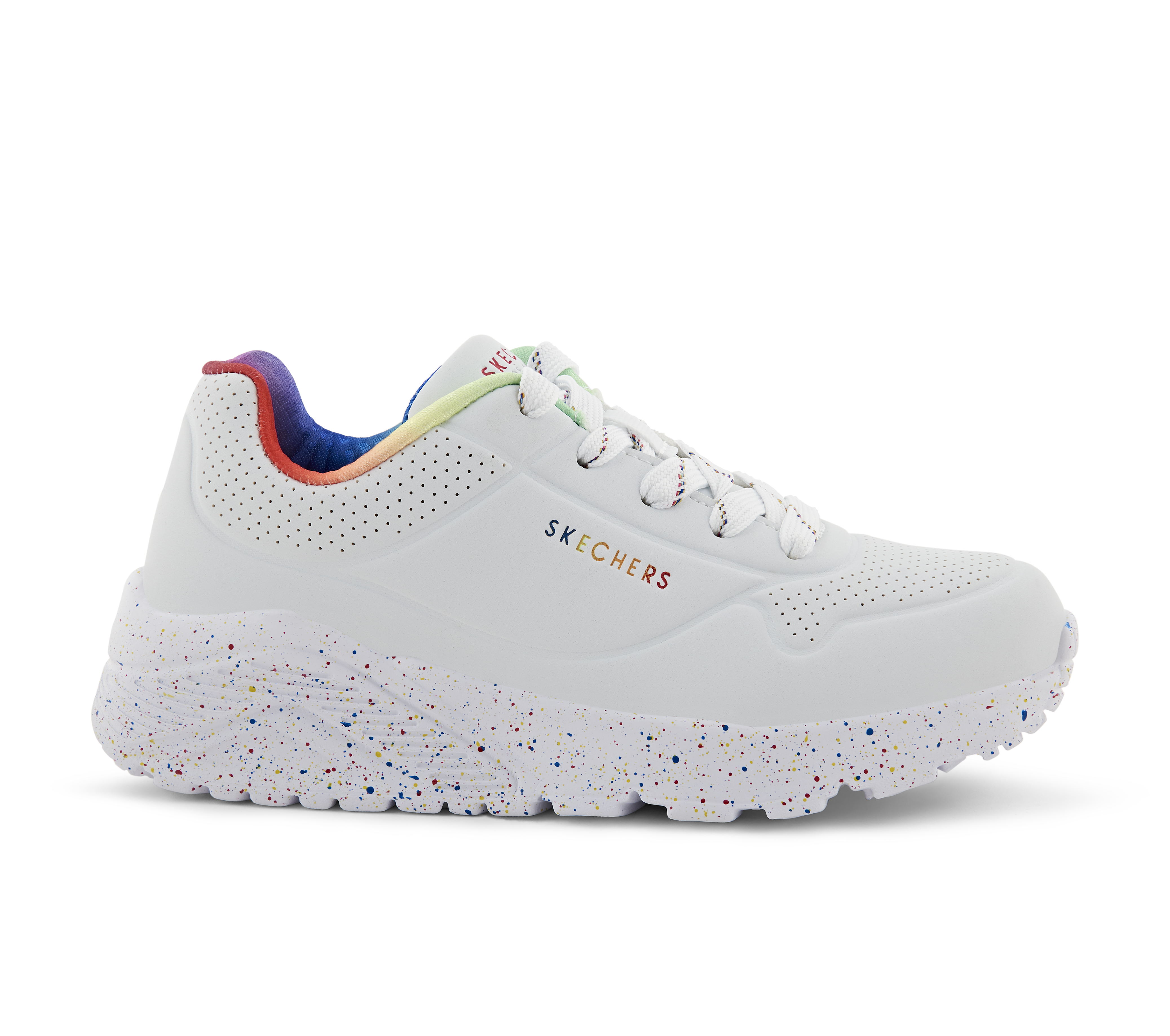 UNO LITE-RAINBOW SPECKLE,  Footwear Right View