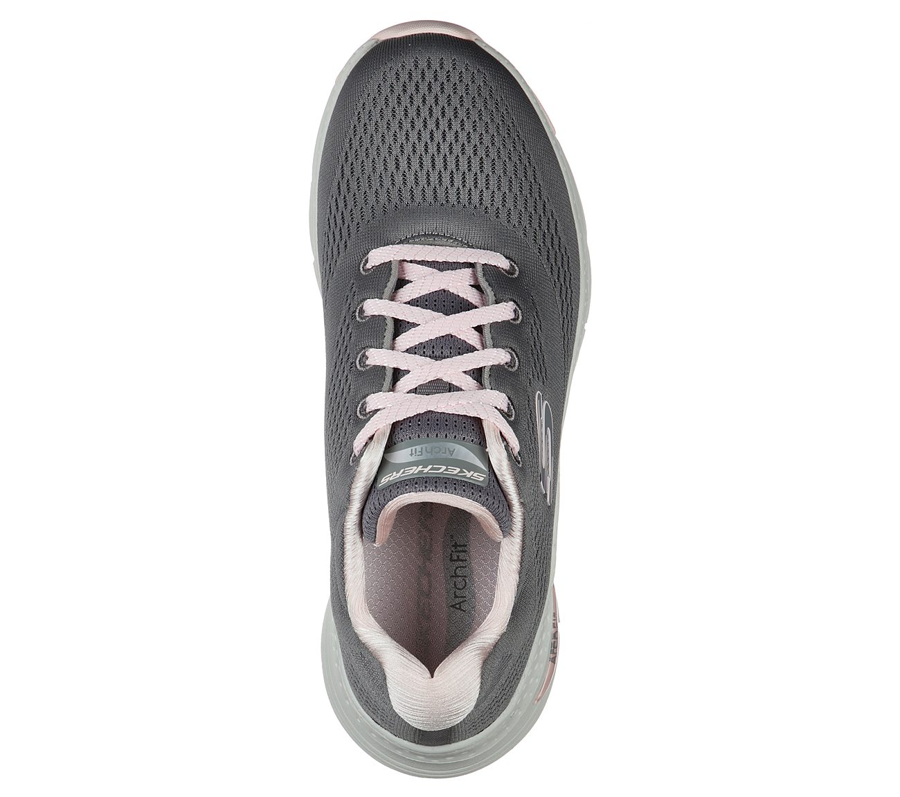 ARCH FIT - BIG APPEAL, GREY/PINK Footwear Top View