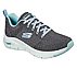ARCH FIT-COMFY WAVE, CHARCOAL/TURQUOISE Footwear Right View