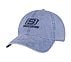 WASHED DAD HAT, BLUE Accessories Lateral View