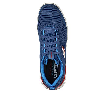 GLIDE-STEP, NAVY/BLUE Footwear Top View