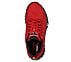 ARCH FIT ROAD WALKER, RED/BLACK Footwear Top View