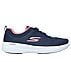 GO WALK STABILITY-COCO JAZZ, NAVY/CORAL Footwear Lateral View