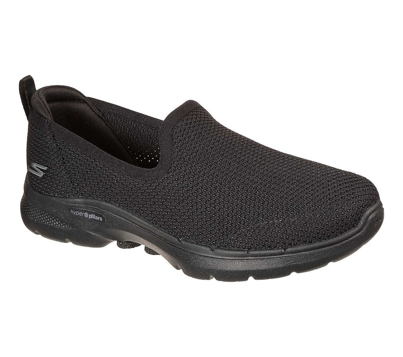 GO WALK 6 - CLEAR VIRTUE, BBLACK Footwear Right View