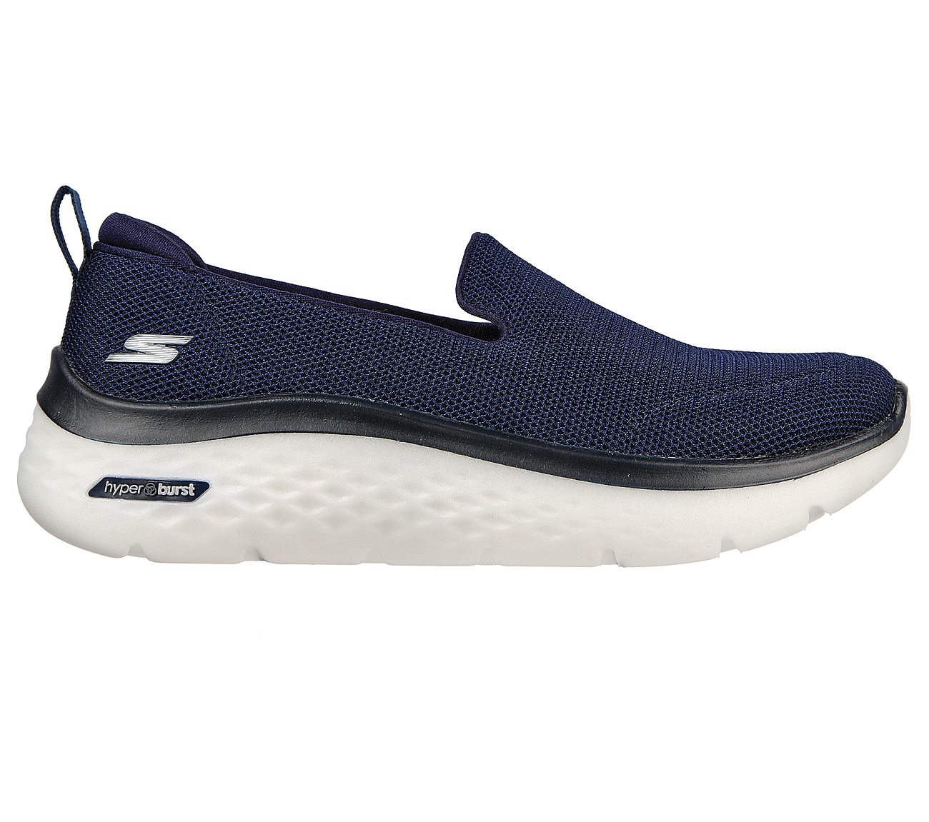 GO WALK HYPER BURST-EXTREME O, NAVY/WHITE Footwear Right View