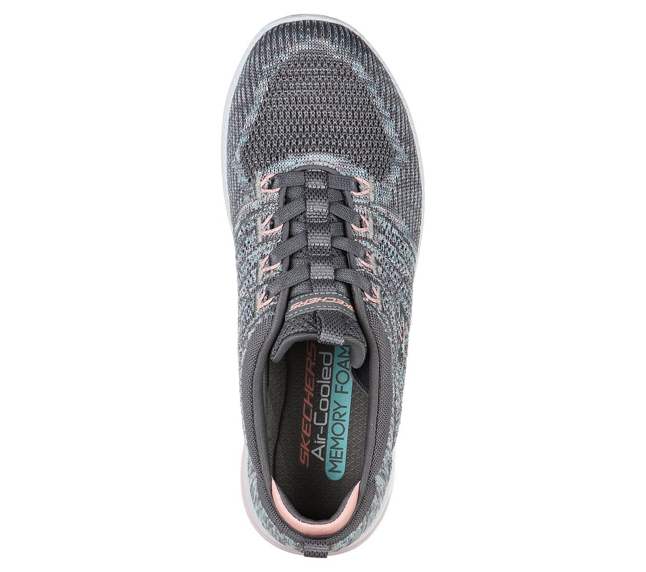 CITY PRO - BUSY ME, GREY/PINK Footwear Top View