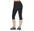 GOSTRETCH CAPRI, BBBBLACK Apparel Top View