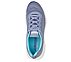 GO RUN SUPERSONIC, SLATE Footwear Top View