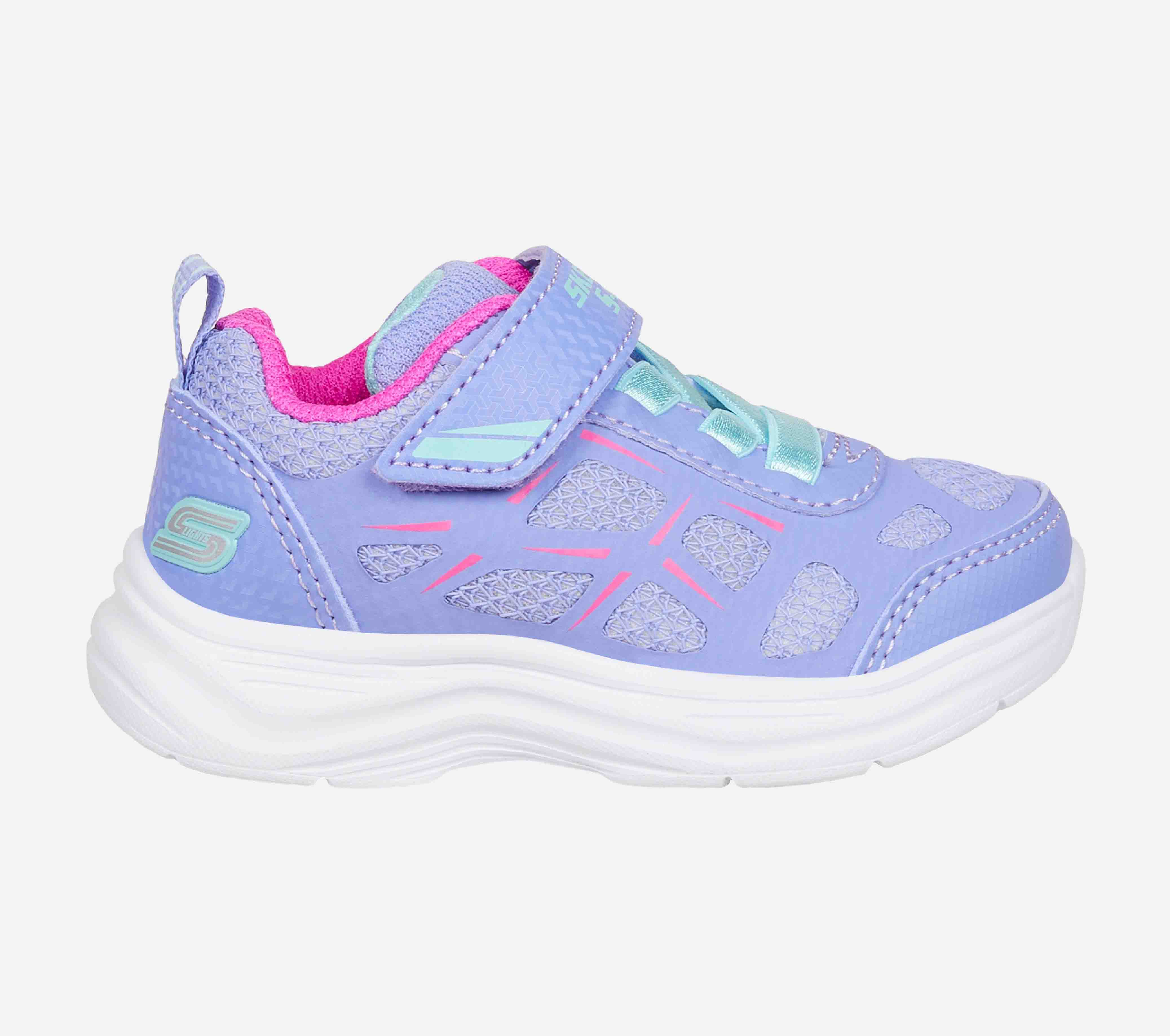 GLIMMER KICKS - FRESH GLOW, PERIWINKLE Footwear Lateral View