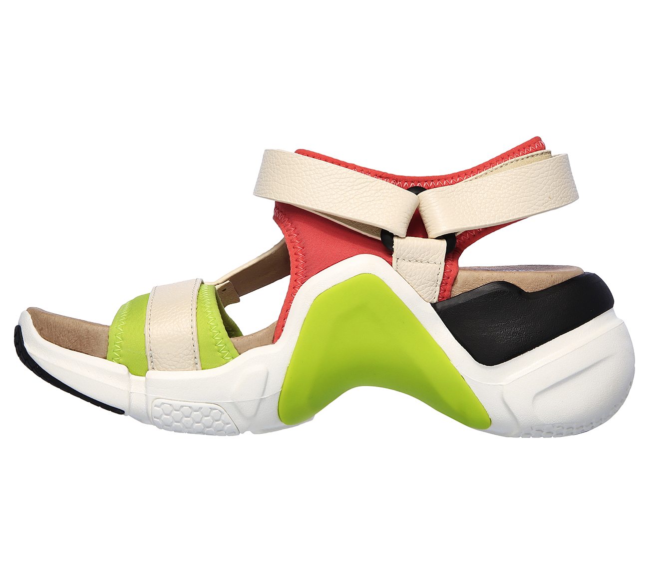 NEO BLOCK - DIDI, WHITE/MULTI Footwear Left View