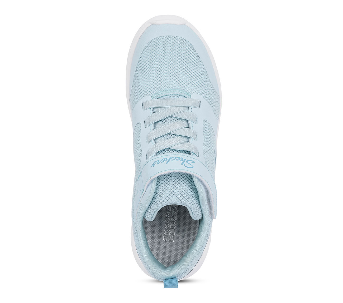 GO RUN 400, LIGHT BLUE Footwear Top View