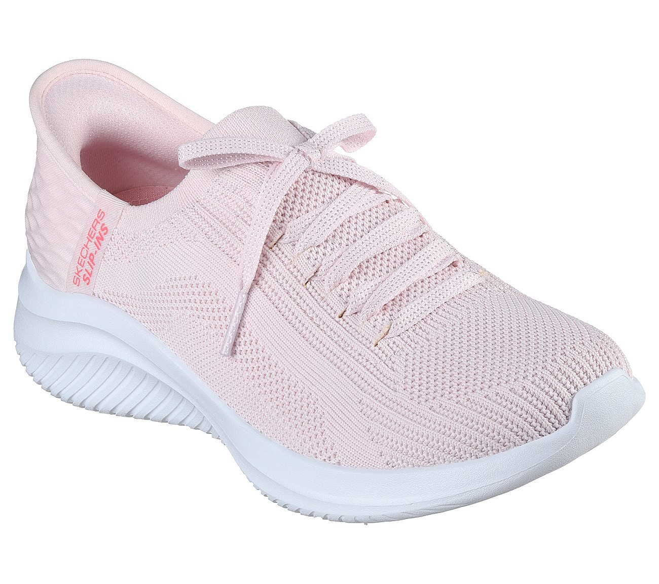 SKECHERS SLIP-INS: ULTRA FLEX 3.0 - BRILLIANT, LLLIGHT PINK Footwear Right View