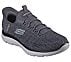 Skechers Slip-ins: Summits - Key Pace, CHARCOAL/BLACK Footwear Right View