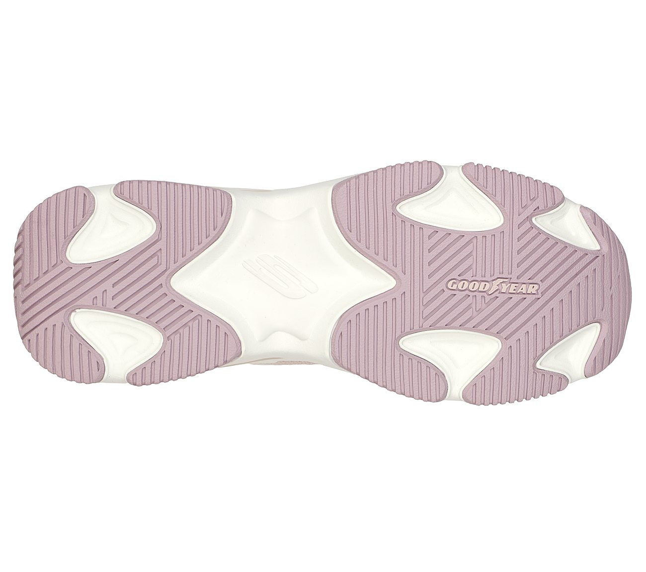 CHUNKY FASHION 1, PINK/LAVENDER Footwear Bottom View