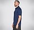 ON THE ROAD POLO, BLUE/LIGHT BLUE Apparels Bottom View