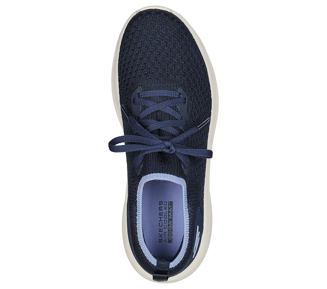 MAX CUSHIONING ESSENTIAL - JU, NAVY/LAVENDER Footwear Top View