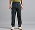 TAPE BRANDING PANEL GOLF PANTS, BLACK Apparels Lateral View