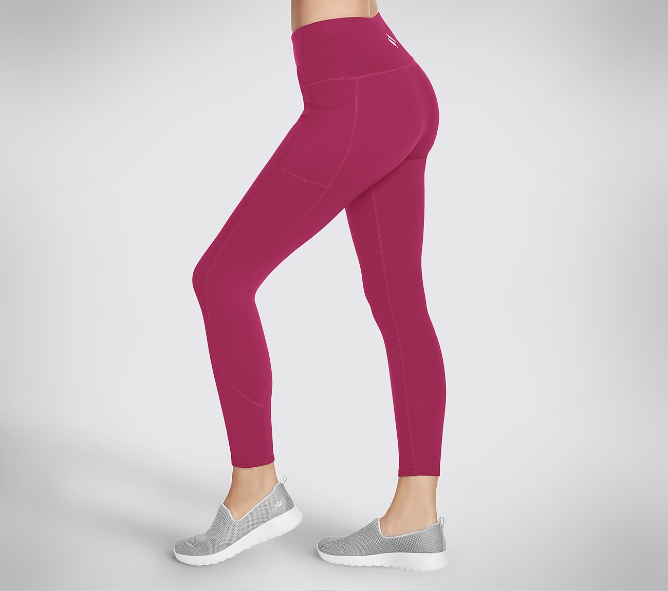 GOWALK HW 7/8 LEGGING II, MAGENTA Apparels Bottom View