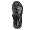 GO WALK 5 - BAYSIDE, BLACK/GREY Footwear Top View