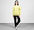 OASIS LAYERED SLEEVE SWEATSHIRT, MINT/YELLOW