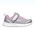 COMFY FLEX - MOVING ON, SILVER/HOT PINK Footwear Lateral View