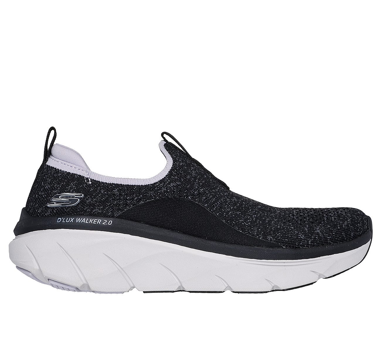 D'LUX WALKER 2.0-BOLD STATE, BLACK/LAVENDER Footwear Lateral View
