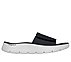 GO WALK FLEX SANDAL, BLACK Footwear Lateral View
