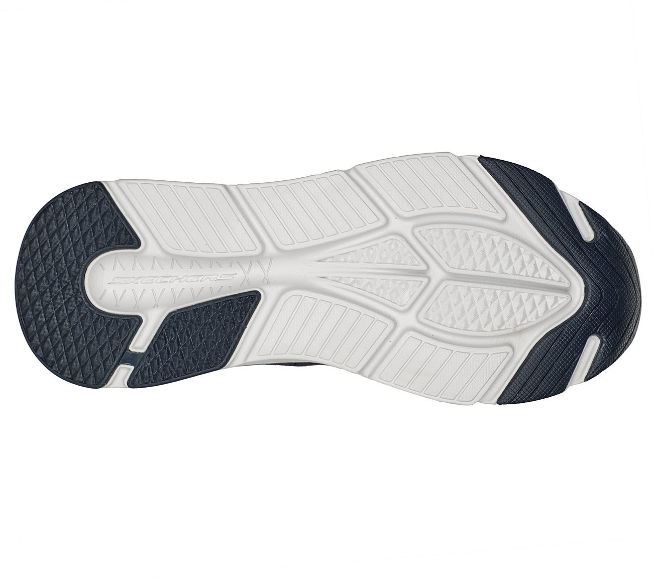 MAX CUSHIONING ELITE -AVIDITY, NAVY/BLUE Footwear Bottom View