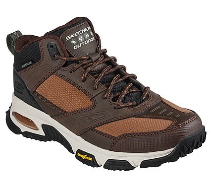 SKECH-AIR ENVOY, BROWN Footwear Lateral View