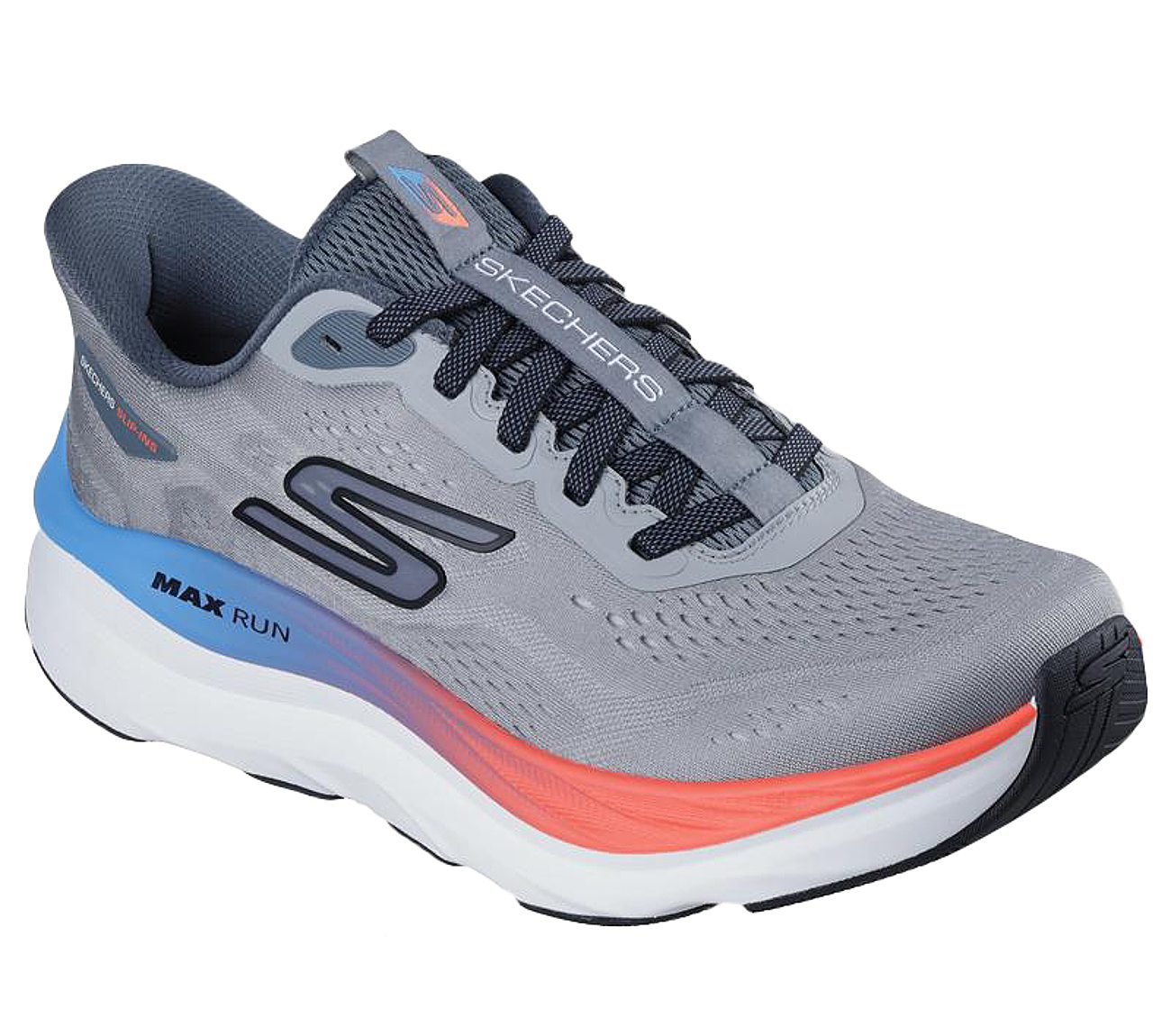 MAX RUN, GRAY/MT Footwear Right View